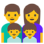:man-woman-boy-boy: 👨👩👦👦